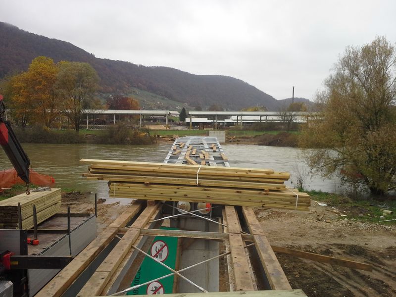 Obnova in gradnja lesenih mostov